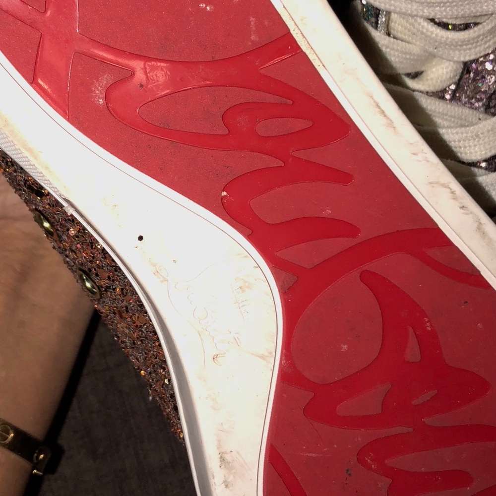 Bip Bip Glittered High Top Sneakers - Picture 3 of 4
